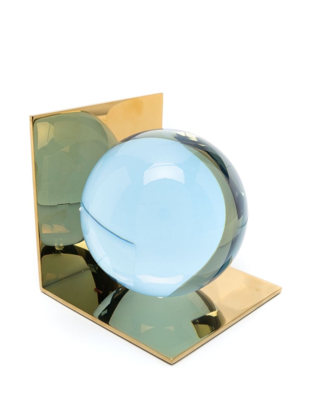 Jonathan Adler Twee Globo boekensteunen - Goud