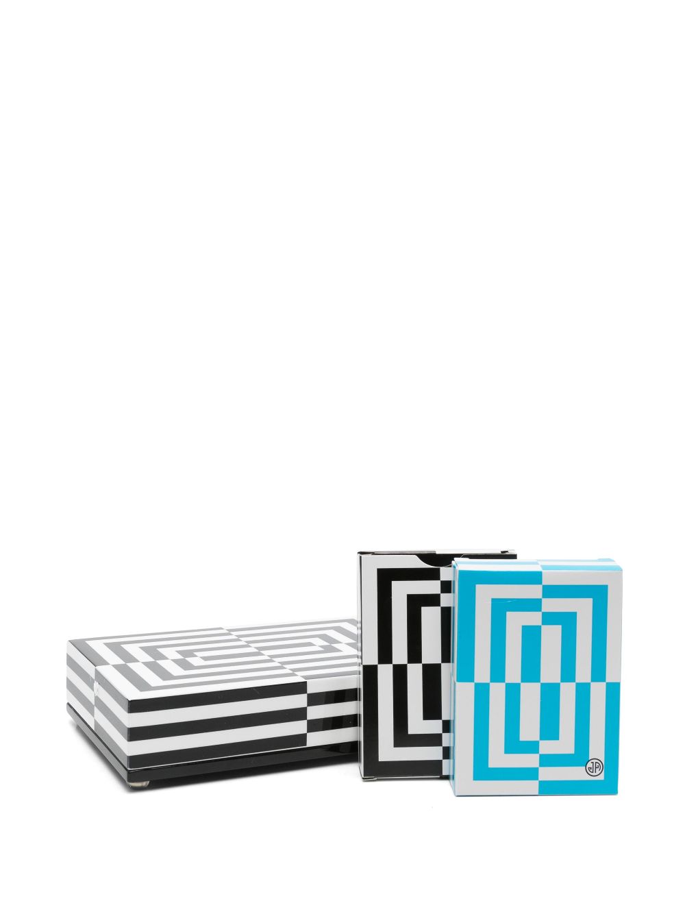 Jonathan Adler Op Art pasjeshouder - Zwart