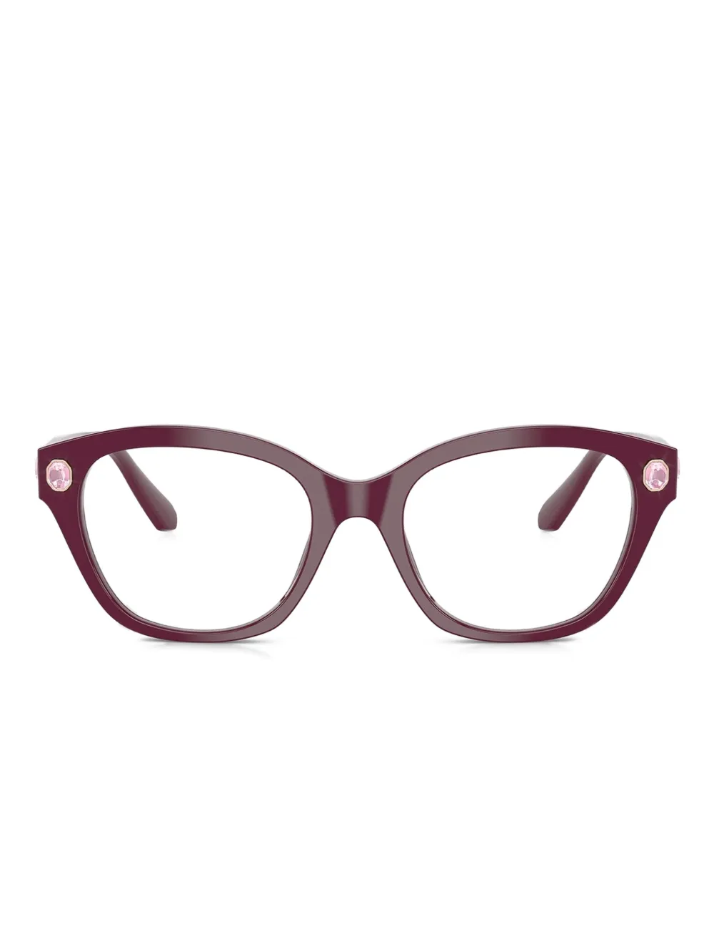 Swarovski Eyewear crystal-embellished cat-eye glasses · 51