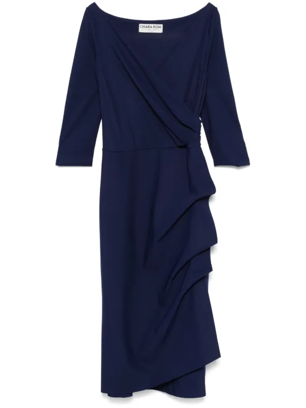 CHIARA BONI LA PETITE ROBE 売れ筋商品|||チアラ・ボニ・プティ・ローブ Tシャツ トップス レディース Tops Blue CHIARA BONI La Petite Robe Florien Dress | Blue | FARFETCH