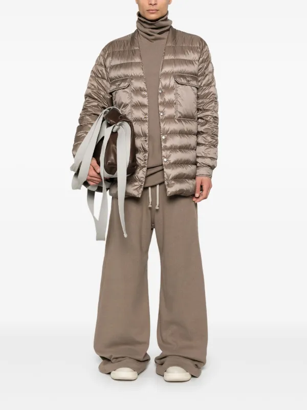 モンクレール　リックオーウェス　ダウン　ロング Moncler + Rick Owens x Rick Owens ダウンジャケット | ブラウン