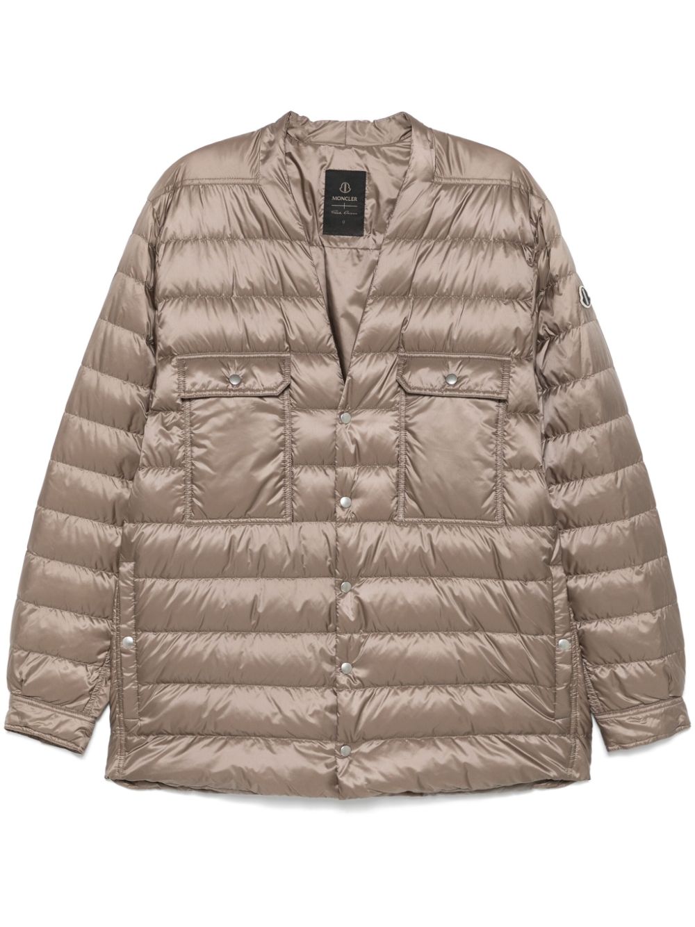 Moncler + Rick Owens x Rick Owens down jacket - Brown