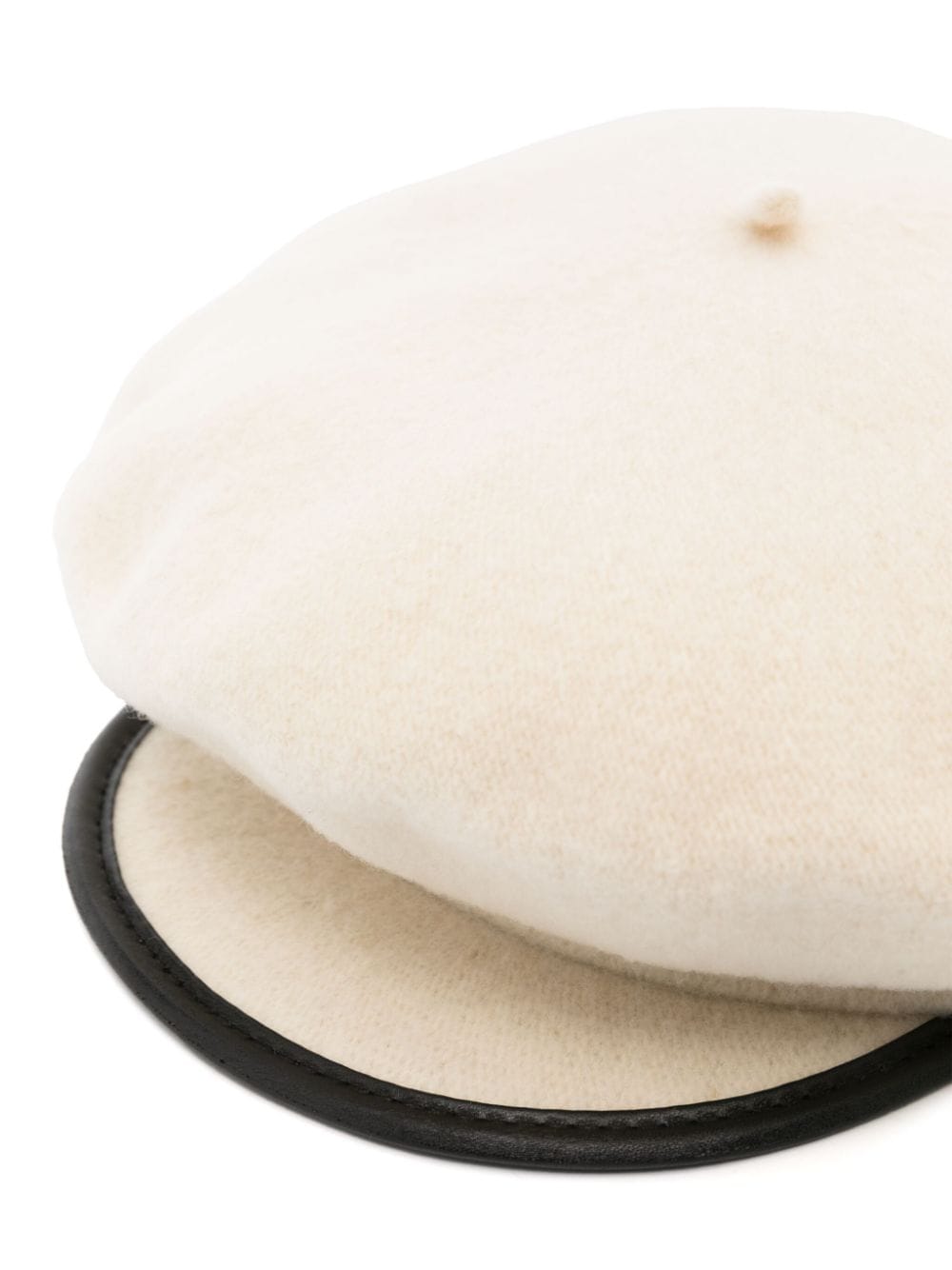 Shop Borsalino Basque Beret In 白色