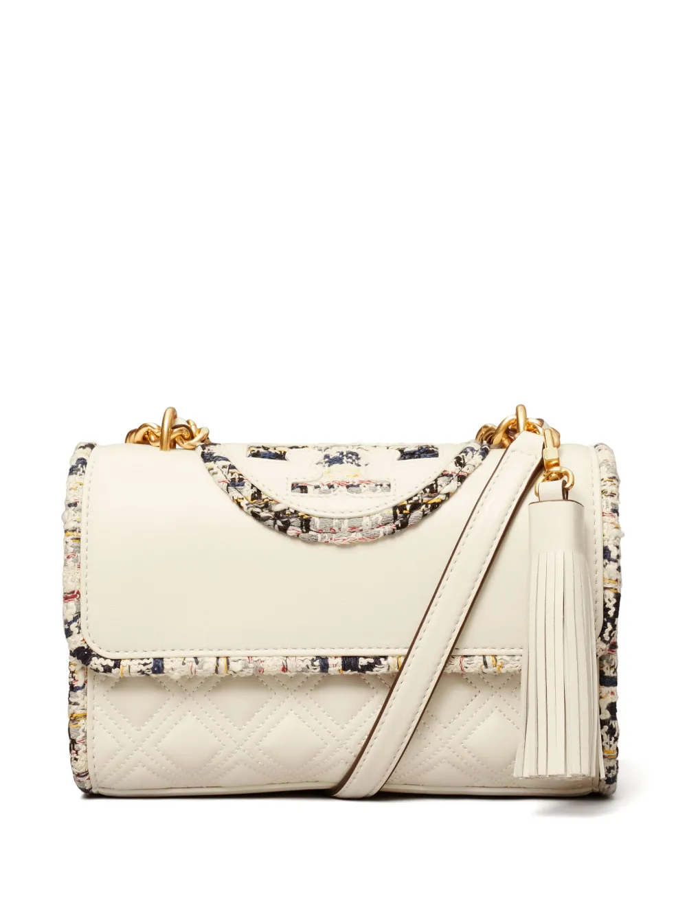 Tory Burch small Fleming Convertible shoulder bag | Neutrals | Image 1