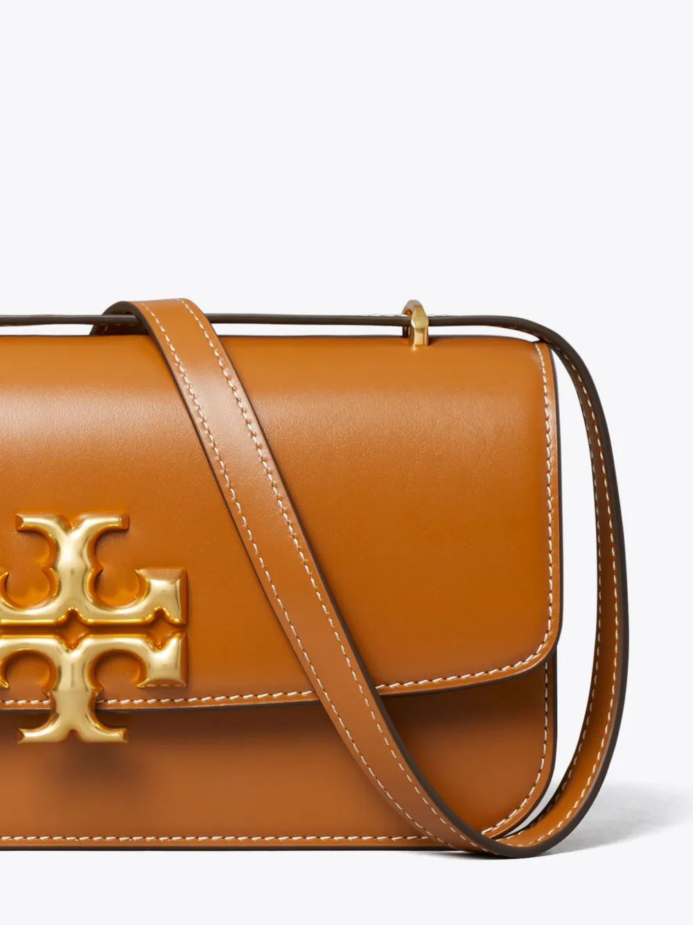 Tory Burch Eleanor kleine schoudertas Bruin