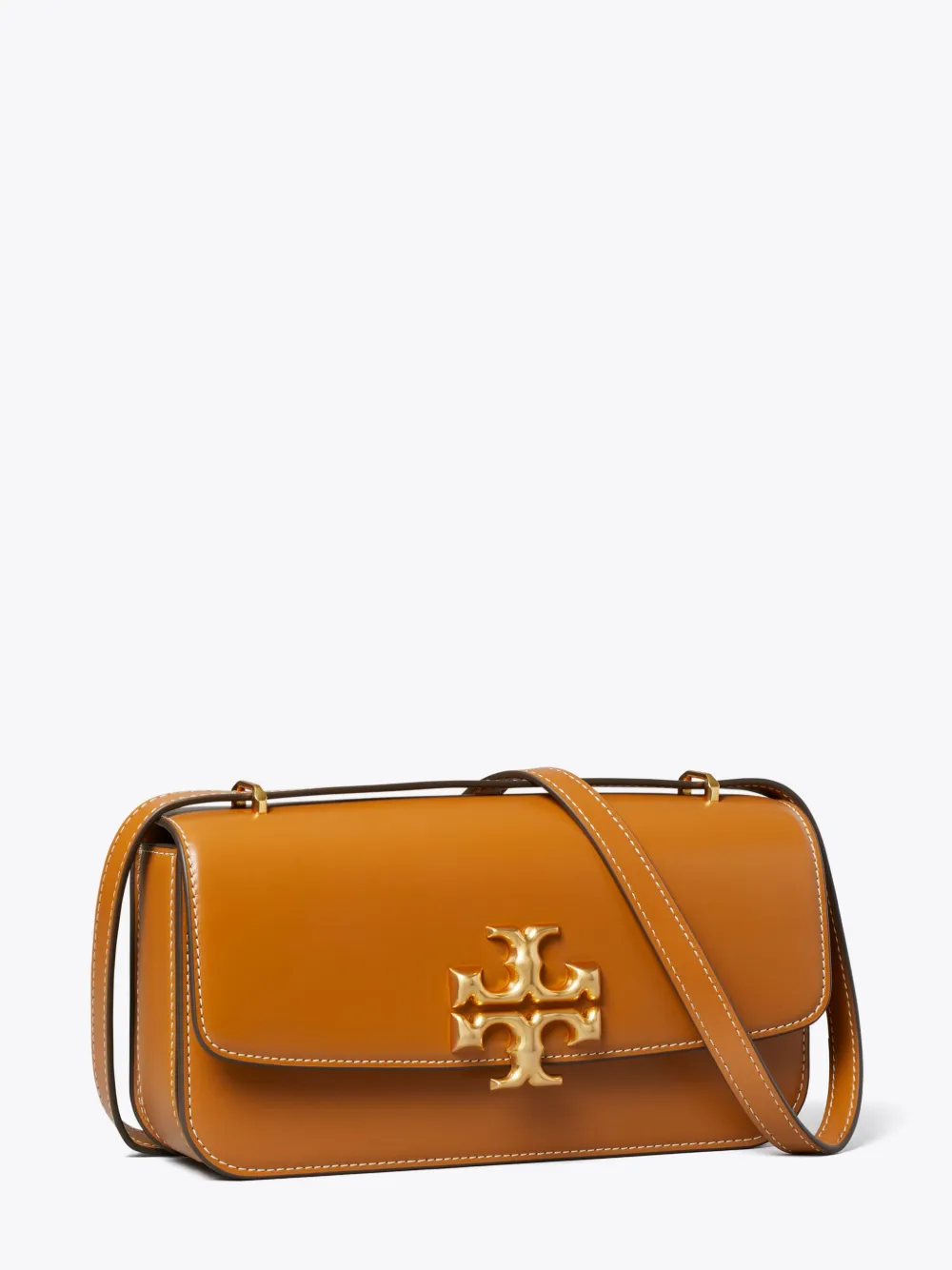 Tory Burch Eleanor kleine schoudertas Bruin