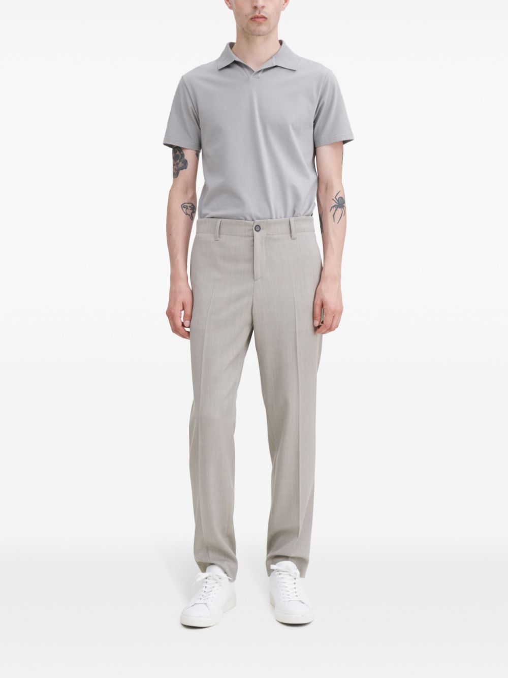 Filippa K elastic-waist tailored trousers - Grey