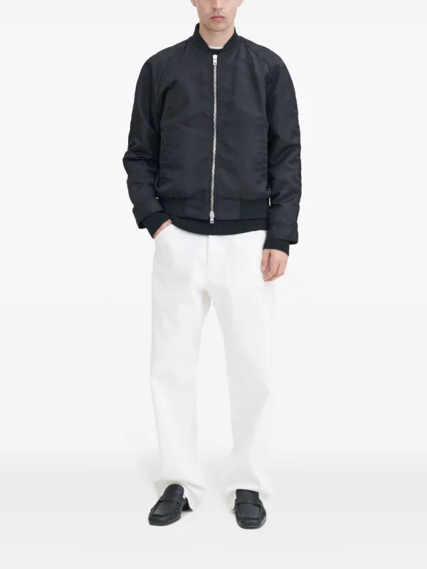 Filippa K Technical Bomber Jacket Black FARFETCH EE - Main Image