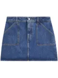 Filippa K Patch Pocket mini skirt - Blue