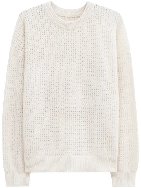 Filippa K Pointelle-knit jumper