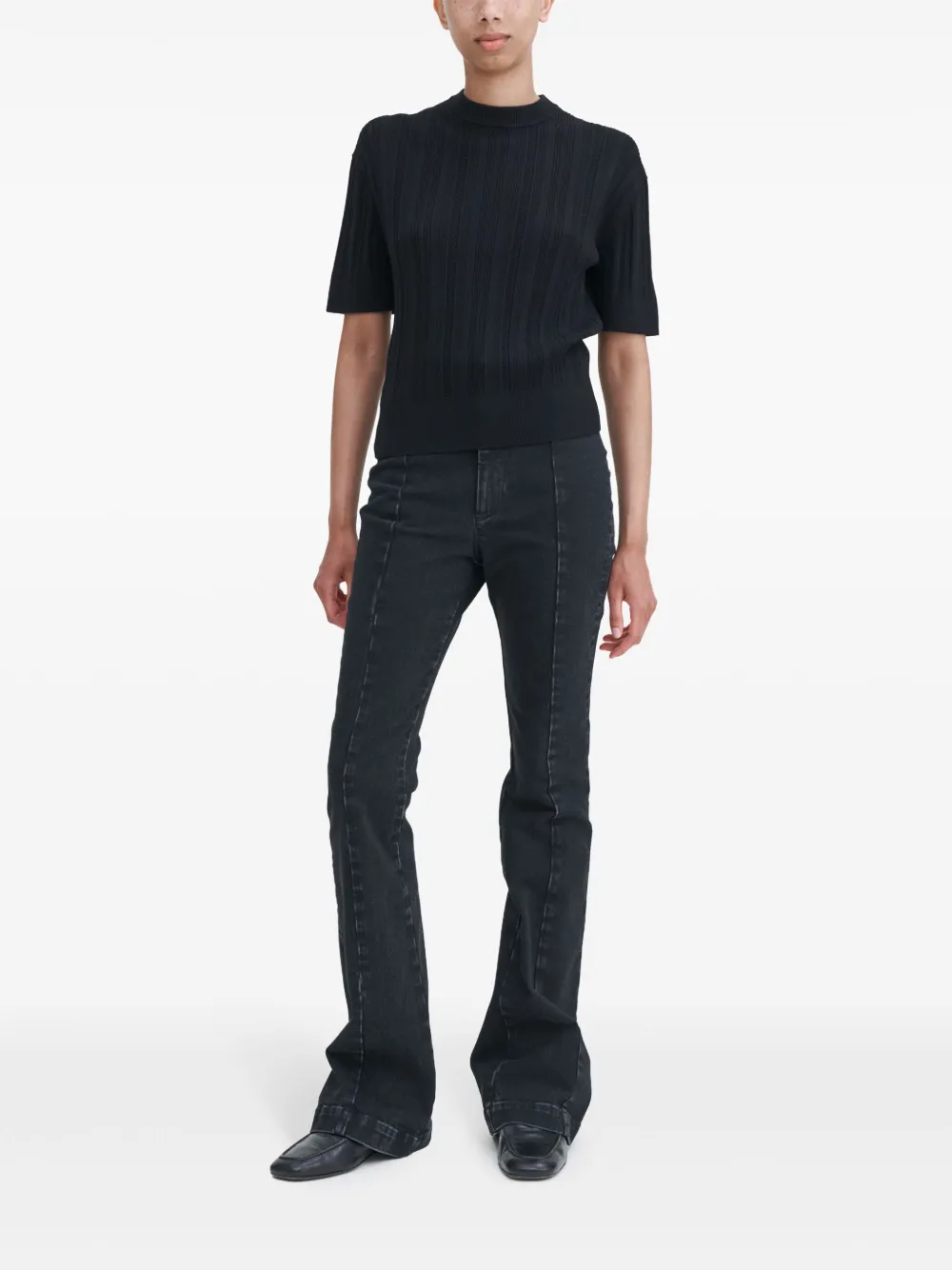 Filippa K playera de tejido trenzado | Tops tejidos | Image 2