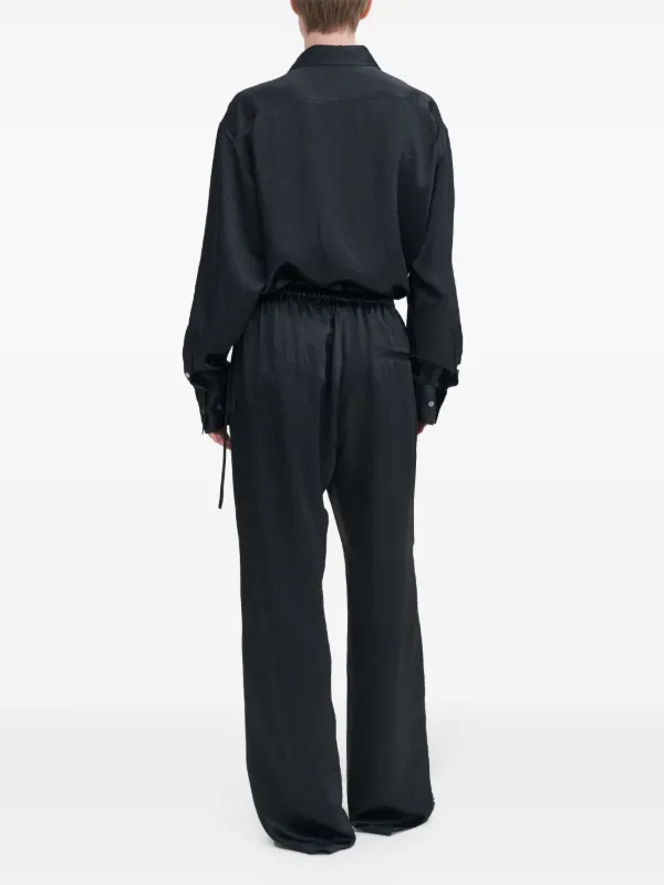 Filippa K Crinkle Trousers | Black | FARFETCH