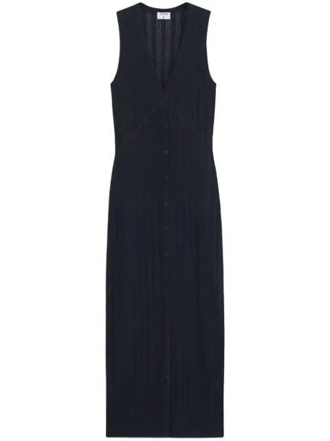 Filippa K vestido midi con diseño tejido