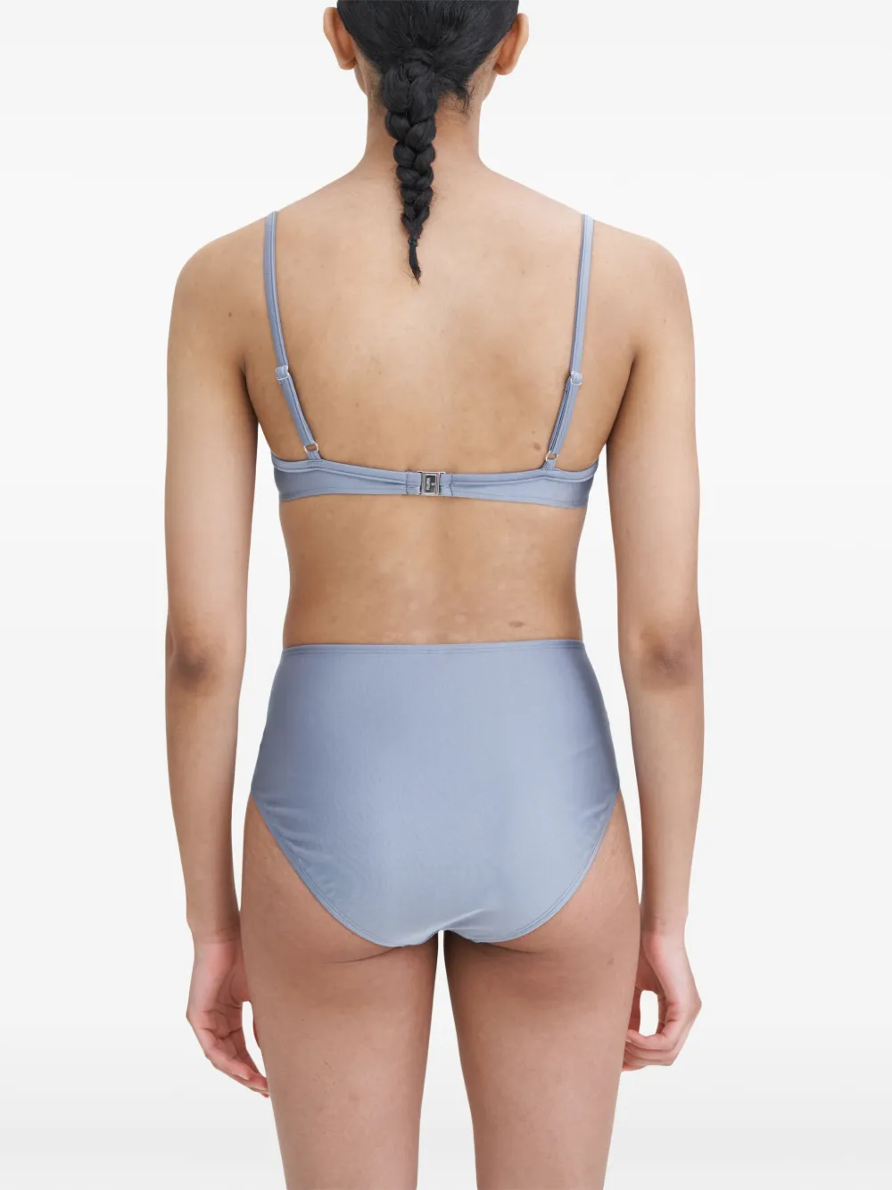 Shop Filippa K Shimmer High Waist Bikini Bottom