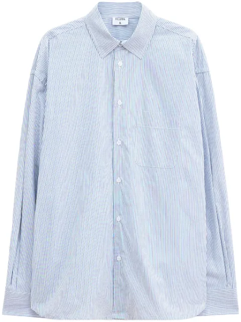 Filippa K camisa con rayas estampadas