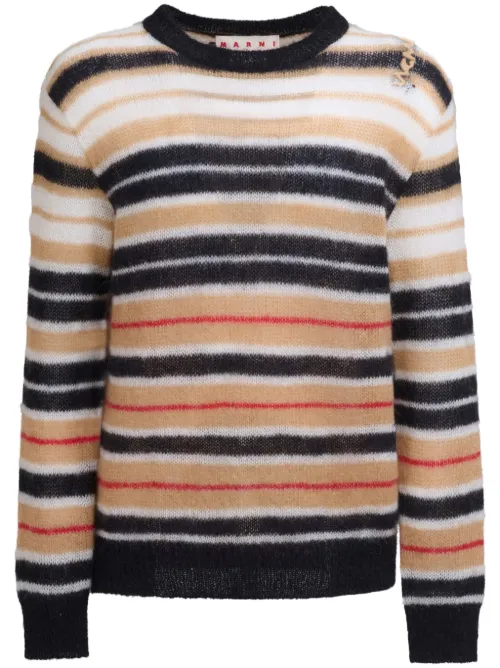 Pull à rayures - Marni - Modalova