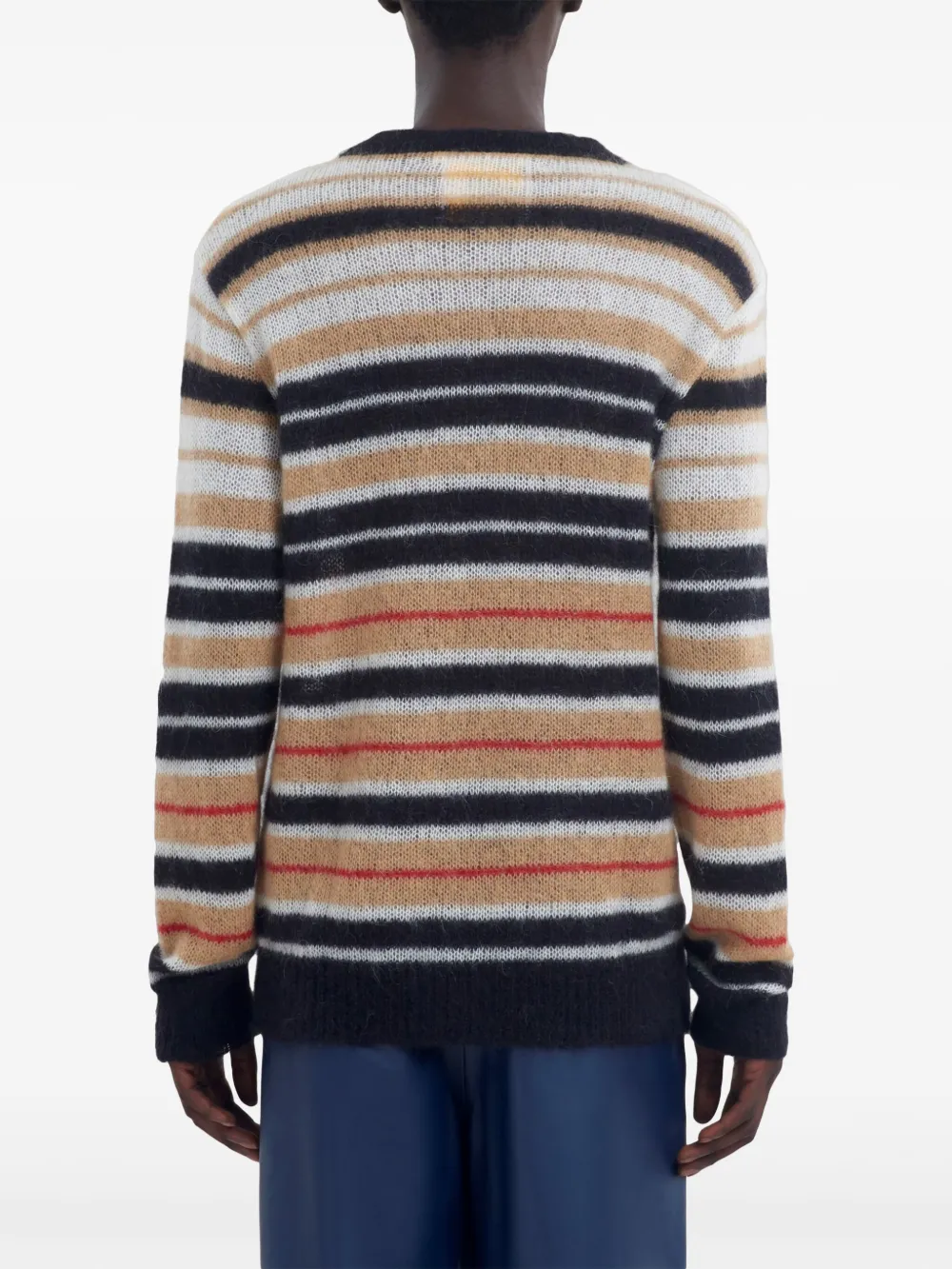 Marni Gestreepte trui Beige