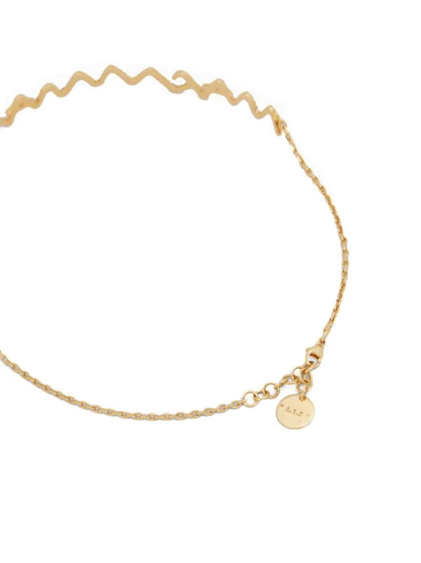 Marni Logo Choker Necklace | Gold | FARFETCH