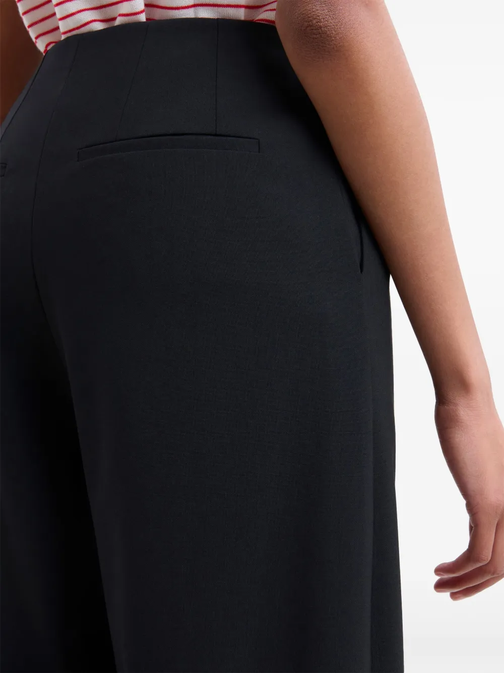 Marni Straight broek Zwart