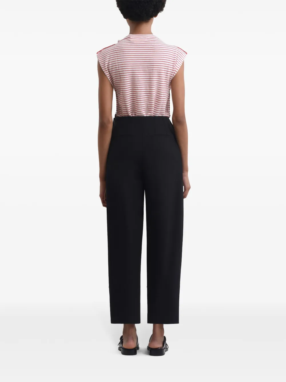 Marni Straight broek Zwart