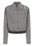 Marni checked jacket - Black