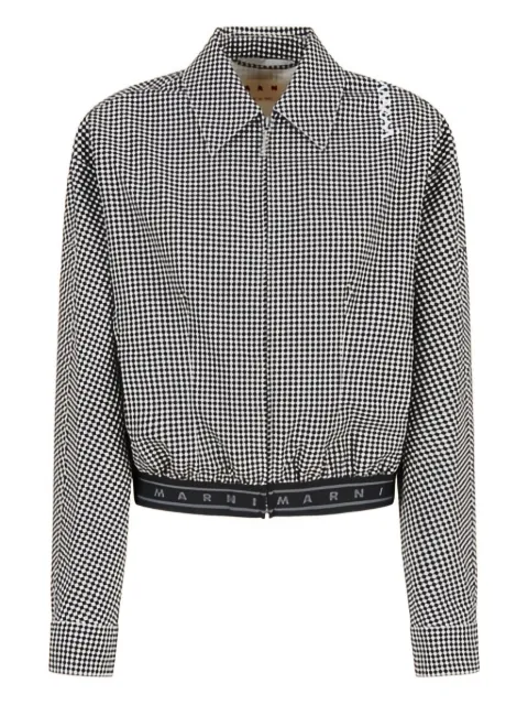 Marni checked jacket