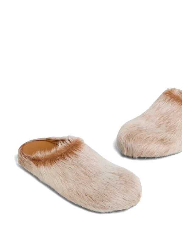 【関税＆送料込み】Marni Mules Fussbett Marni Fussbett Mules | Brown | FARFETCH