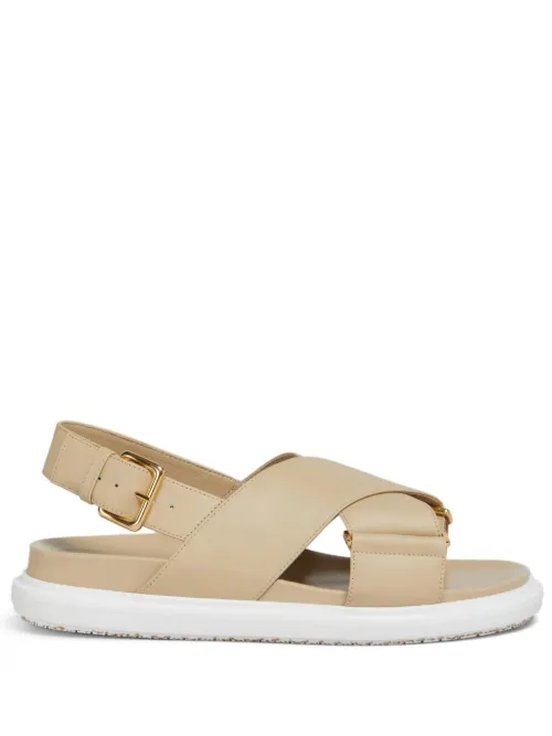 Sandales en cuir - Marni - Modalova