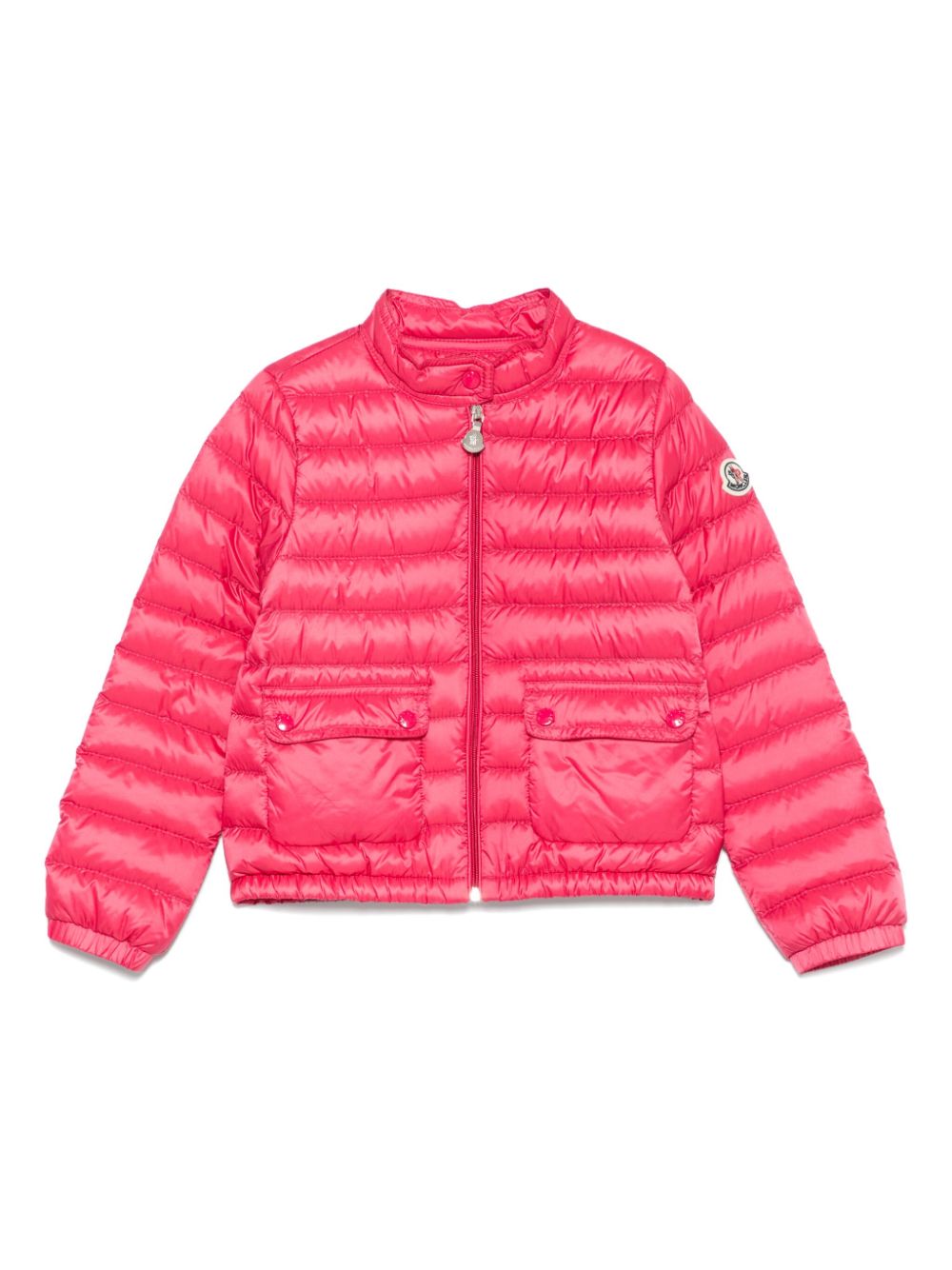 Moncler Enfant Lans puffer jacket Roze