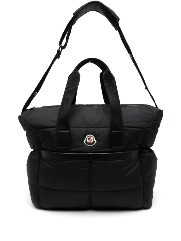 Moncler Enfant New Mommy マザーズバッグ | ブラック | FARFETCH JP