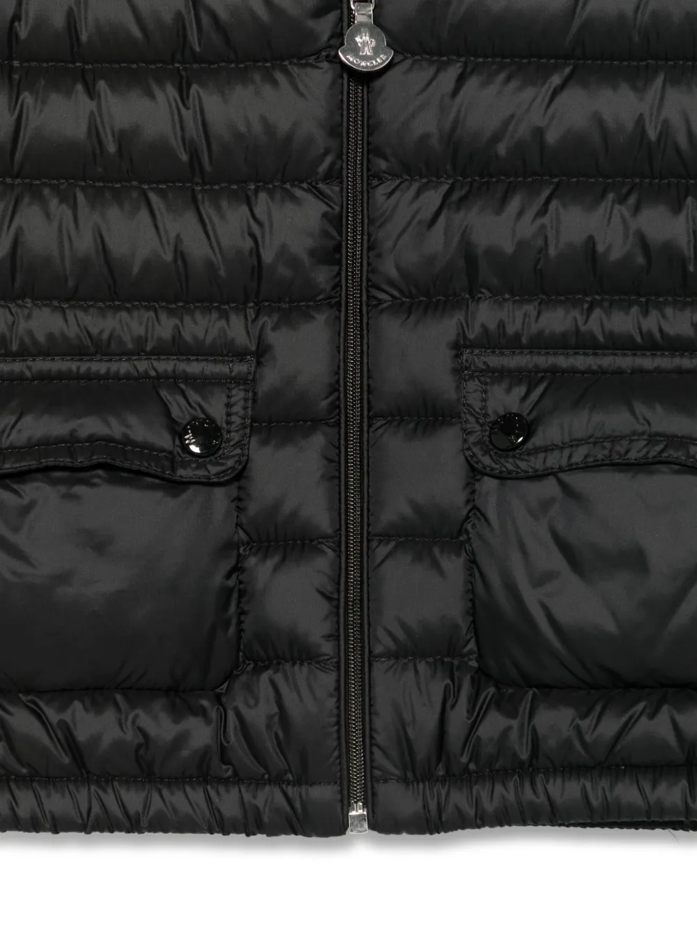 Moncler Enfant Lans jack Zwart