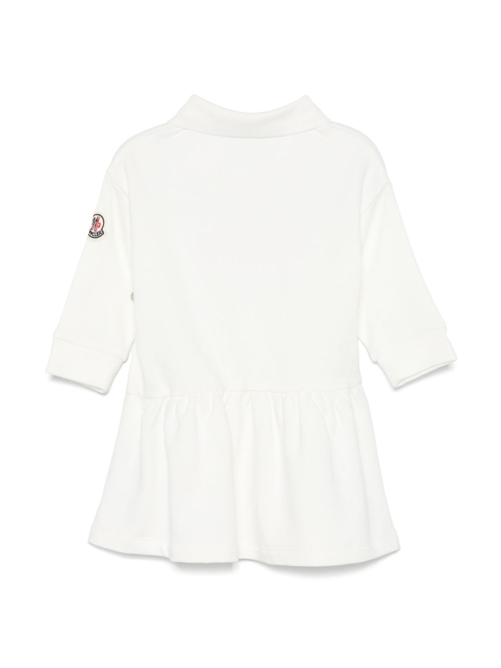 Moncler Enfant polo dress - Wit