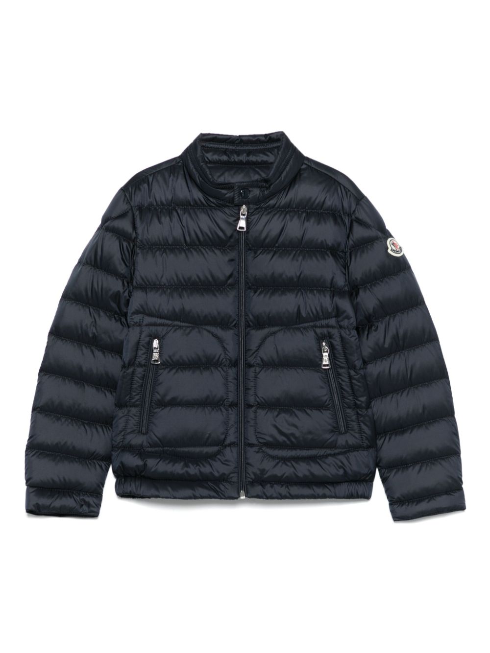 Moncler Enfant Acorus donsjack Blauw