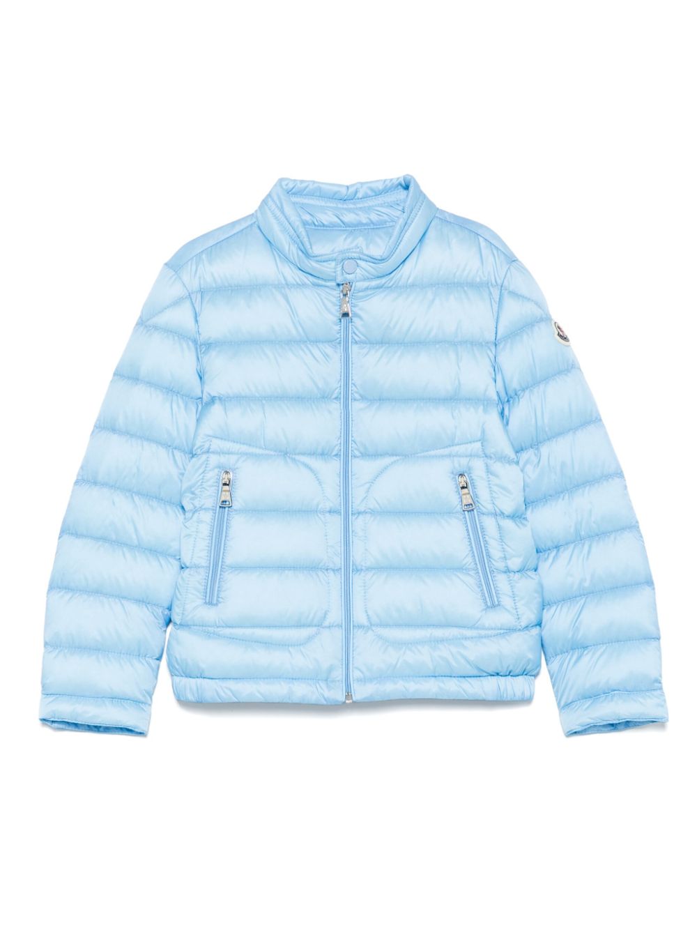 Moncler Enfant Acorus donsjack Blauw