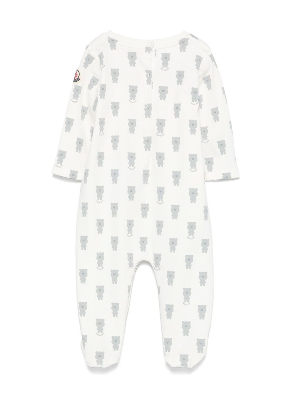 Moncler Enfant koala-print pyjamas - Wit