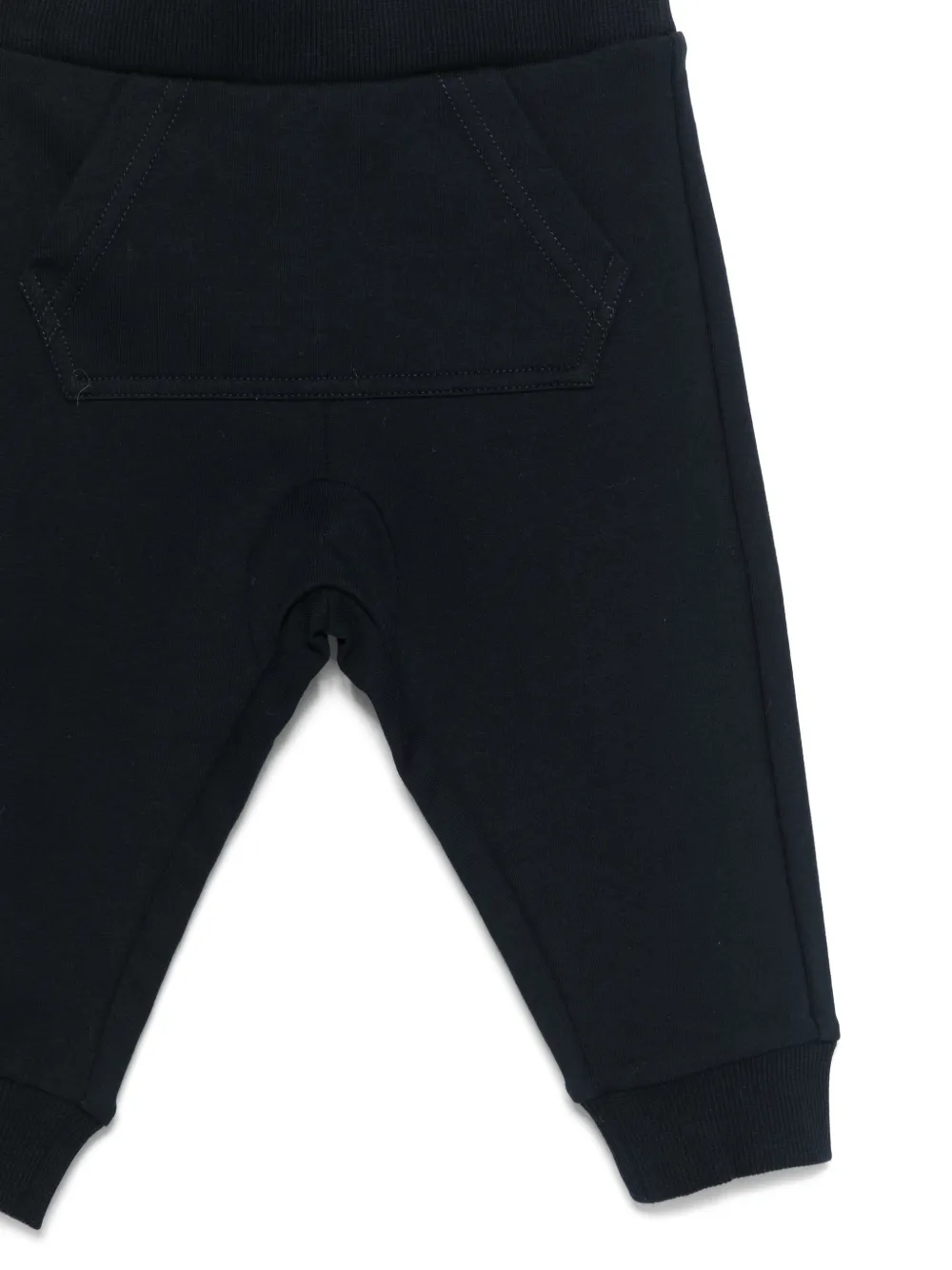 Moncler Enfant Trainingsshorts met logopatch Blauw