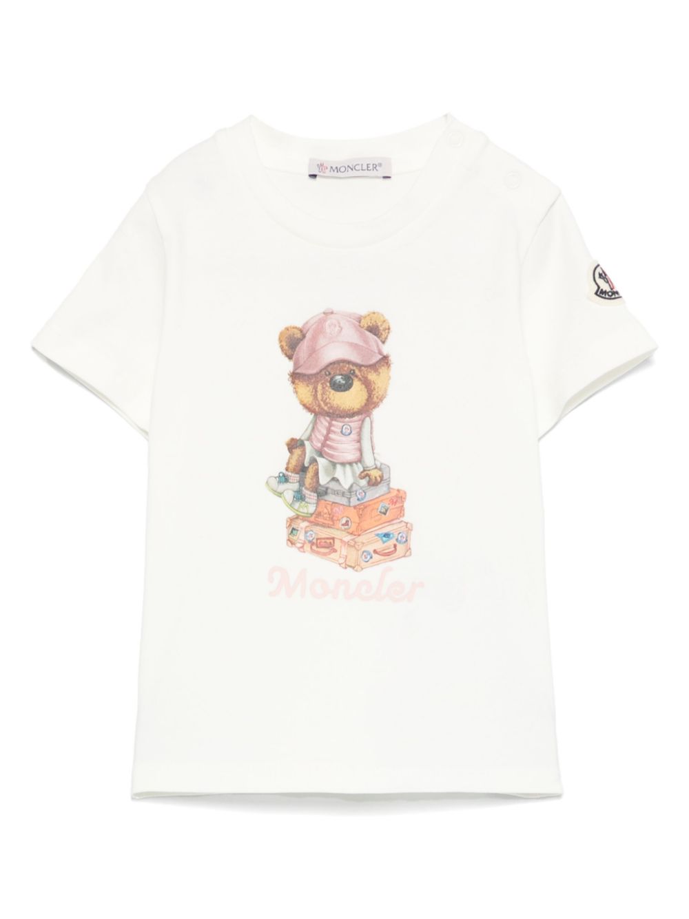 Moncler Enfant short-sleeves T-shirt - White