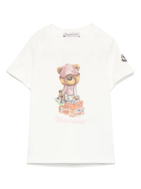 Moncler Enfant Camiseta mangas curtas