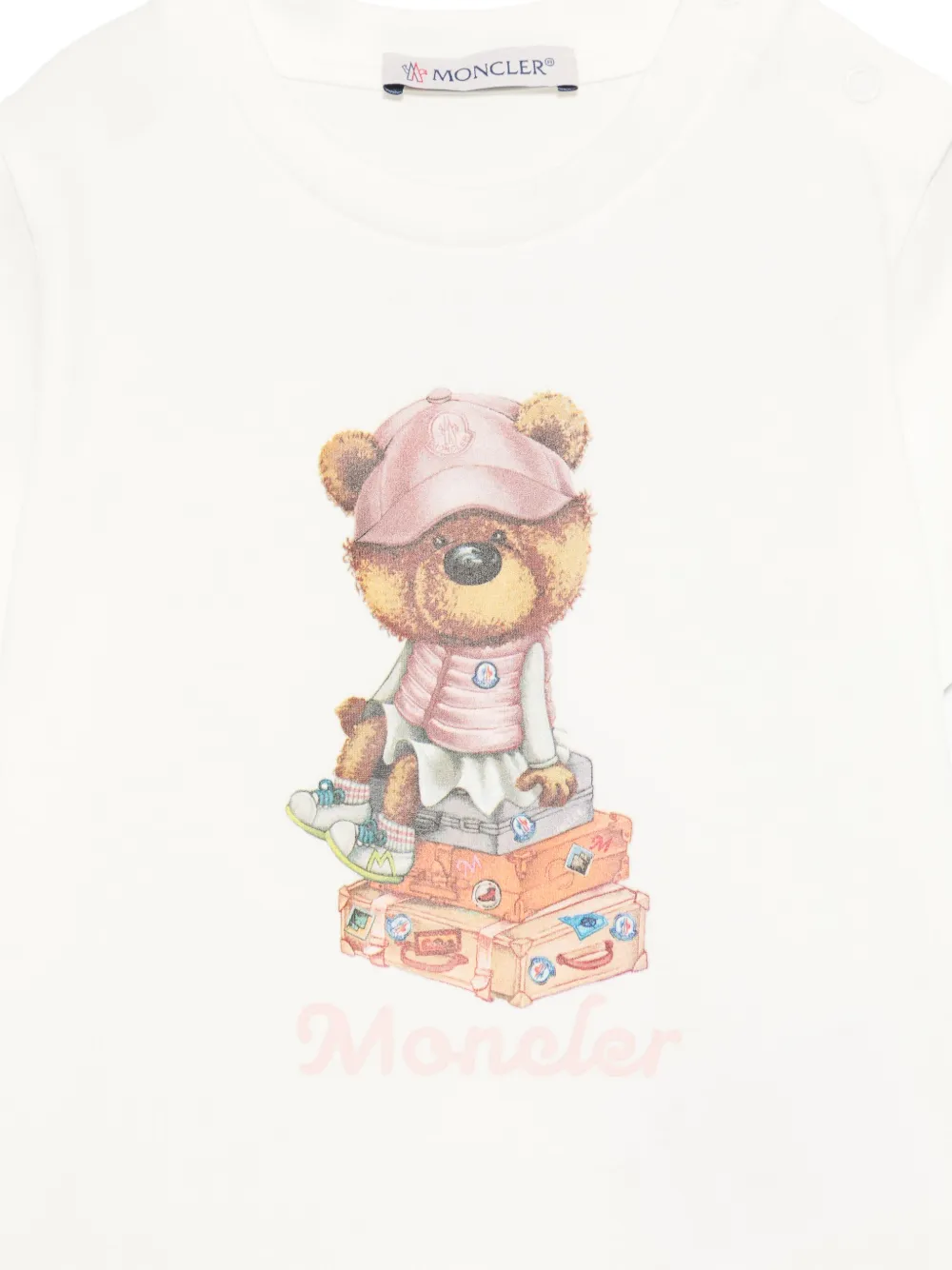 Moncler Enfant T-shirt Wit