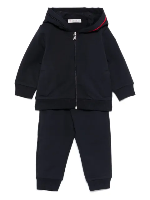 Moncler Enfant traje de portivo con parche del logo