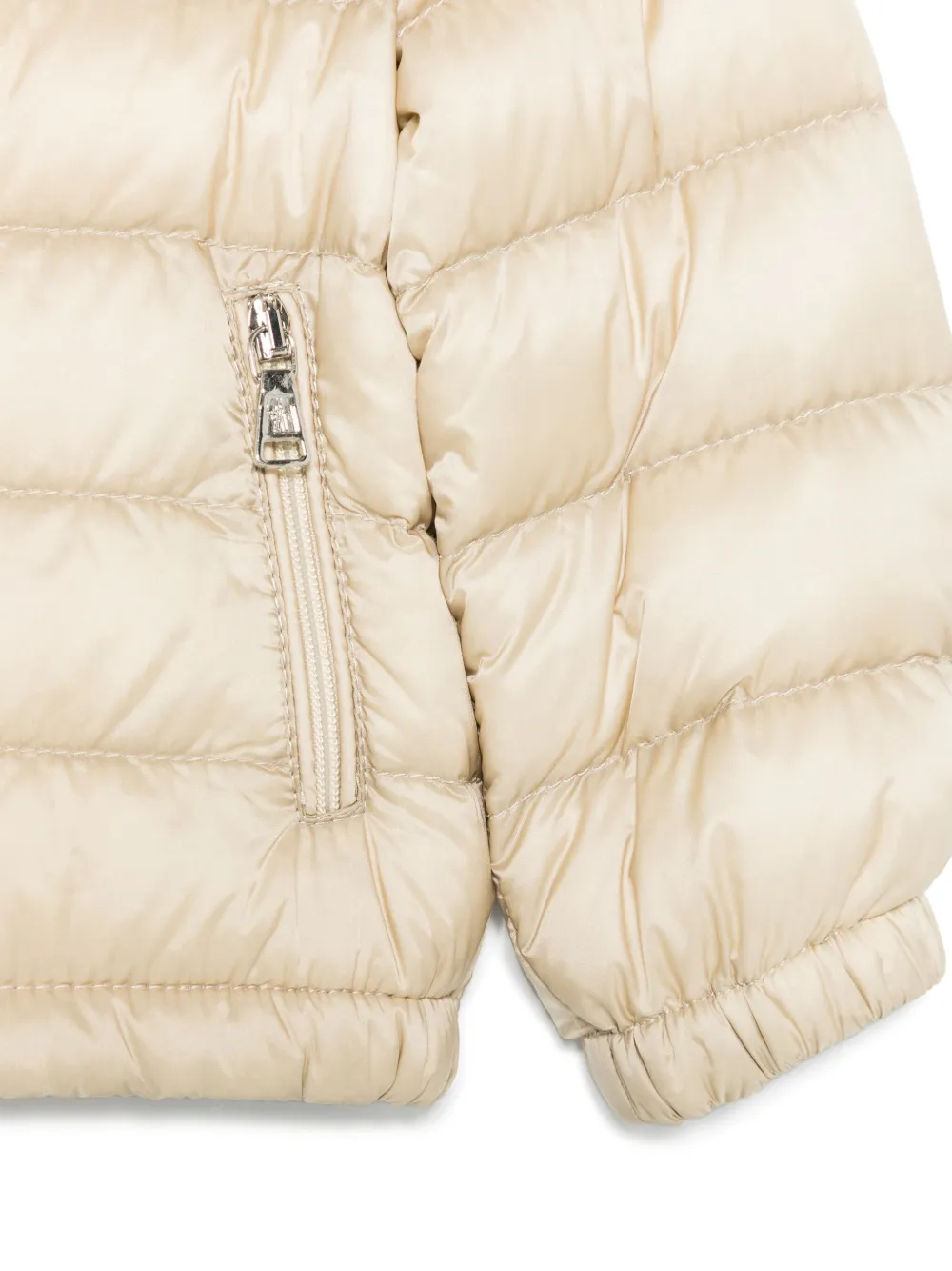 Moncler Enfant Acorus donsjack Beige