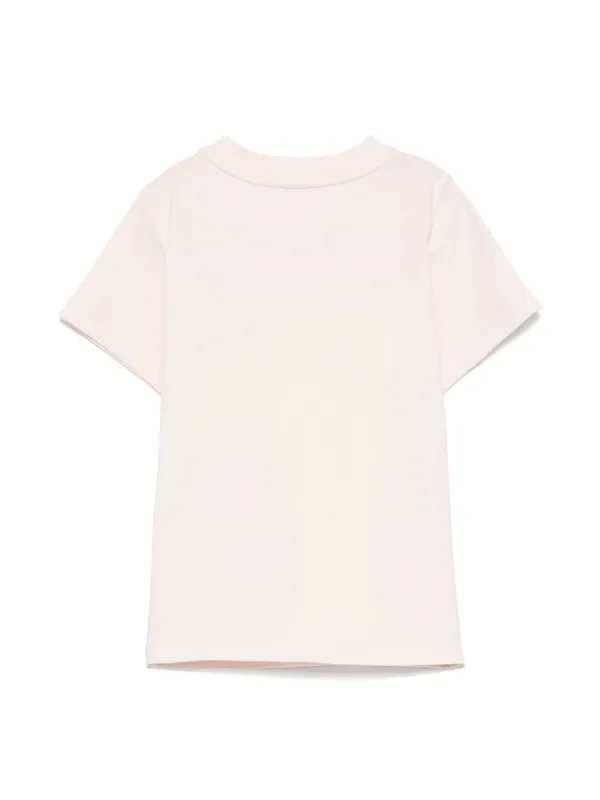 Moncler Enfant Camiseta Mangas Curtas | Rosa | FARFETCH BR