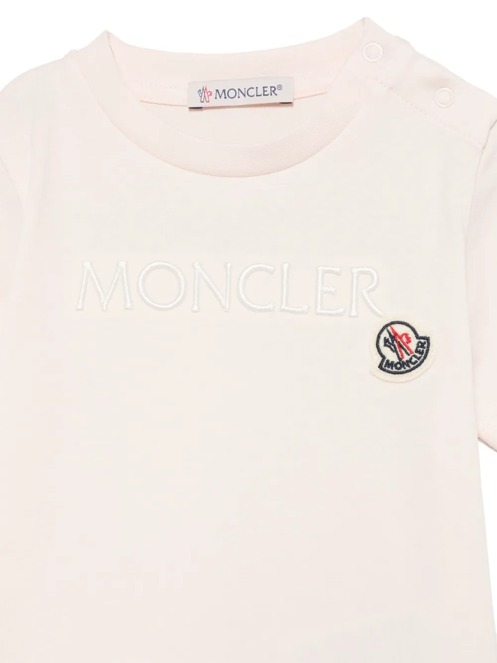Moncler Enfant T-shirt Roze