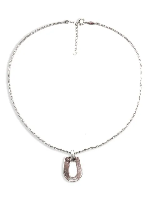 Christian Dior Pre-Owned 1980s pendant choker necklace