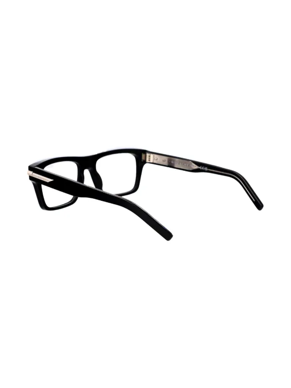 Givenchy Eyewear logo engraved Glasses Black FARFETCH AO
