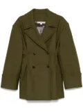 REMAIN pleated peacoat - Green