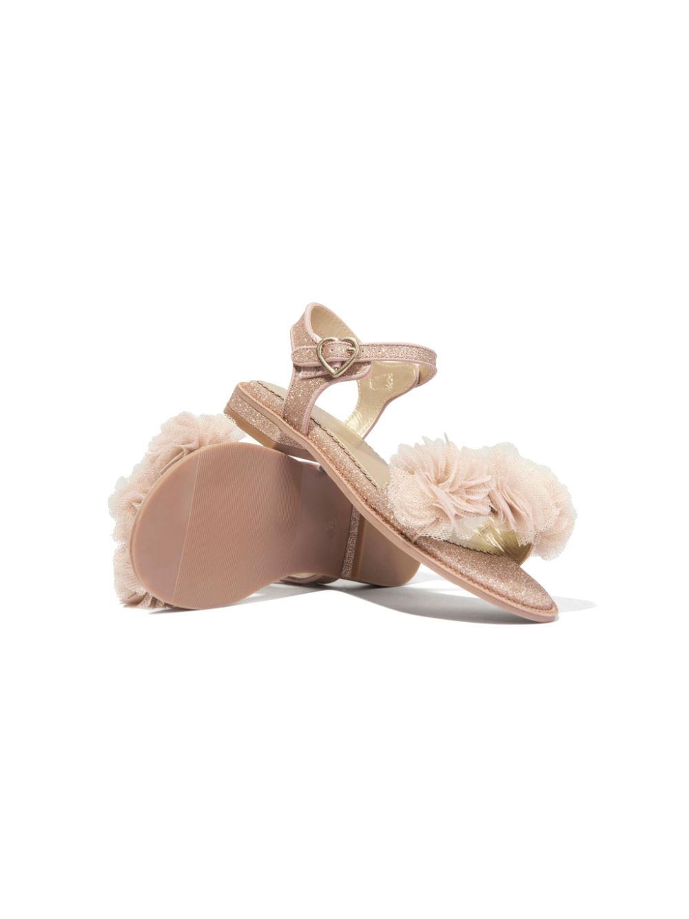 ANGEL'S FACE KIDS Carmen Corsage sandals - Beige