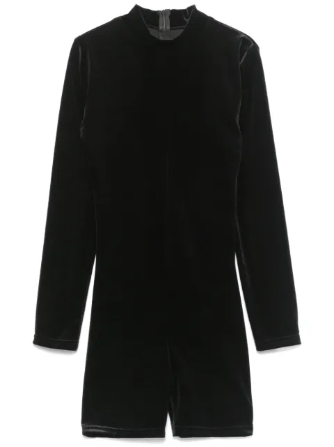 Alchemy velvet playsuit