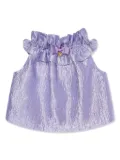 ANGEL'S FACE KIDS Ruthie Metallic top - Purple