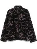 Hiking Patrol printed fleece jacket - Black